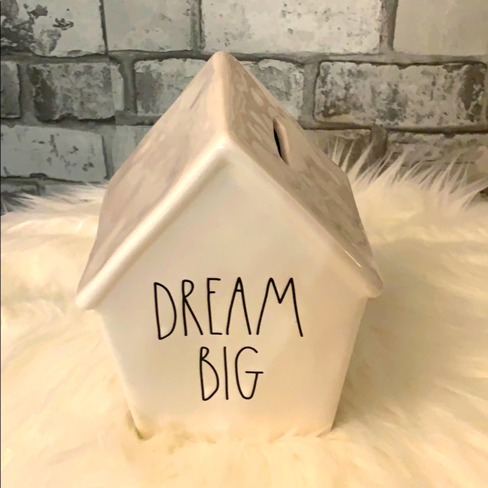 Rae Dunn DREAM BIG Coin Bank